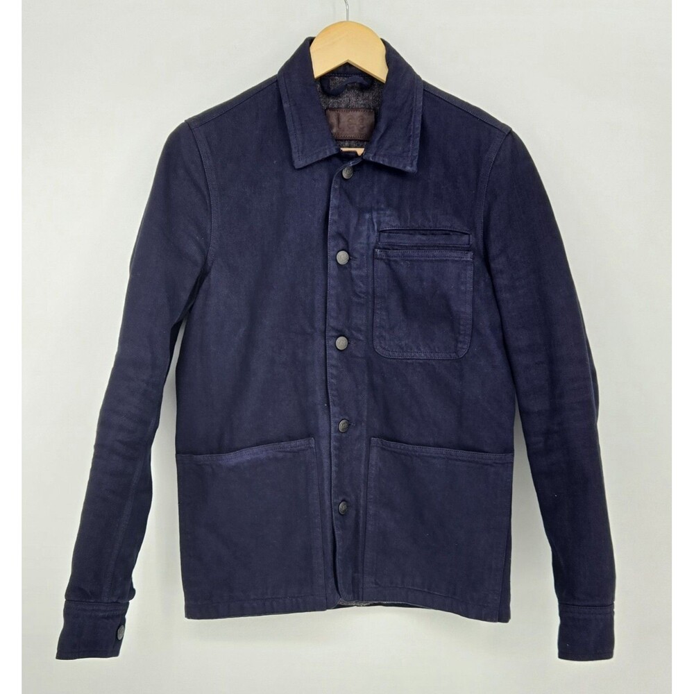 Lee x Kris Van Assche Dark Rinse Denim Chore‎ Jacket Size 44 Designer Workwear